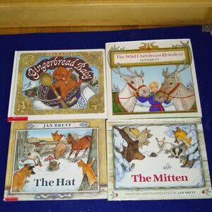 The Hat + The Mitten + Gingerbread Baby + The Wild Christmas Reindeer